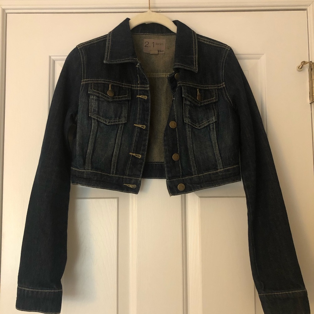 Cropped Jean Jacket